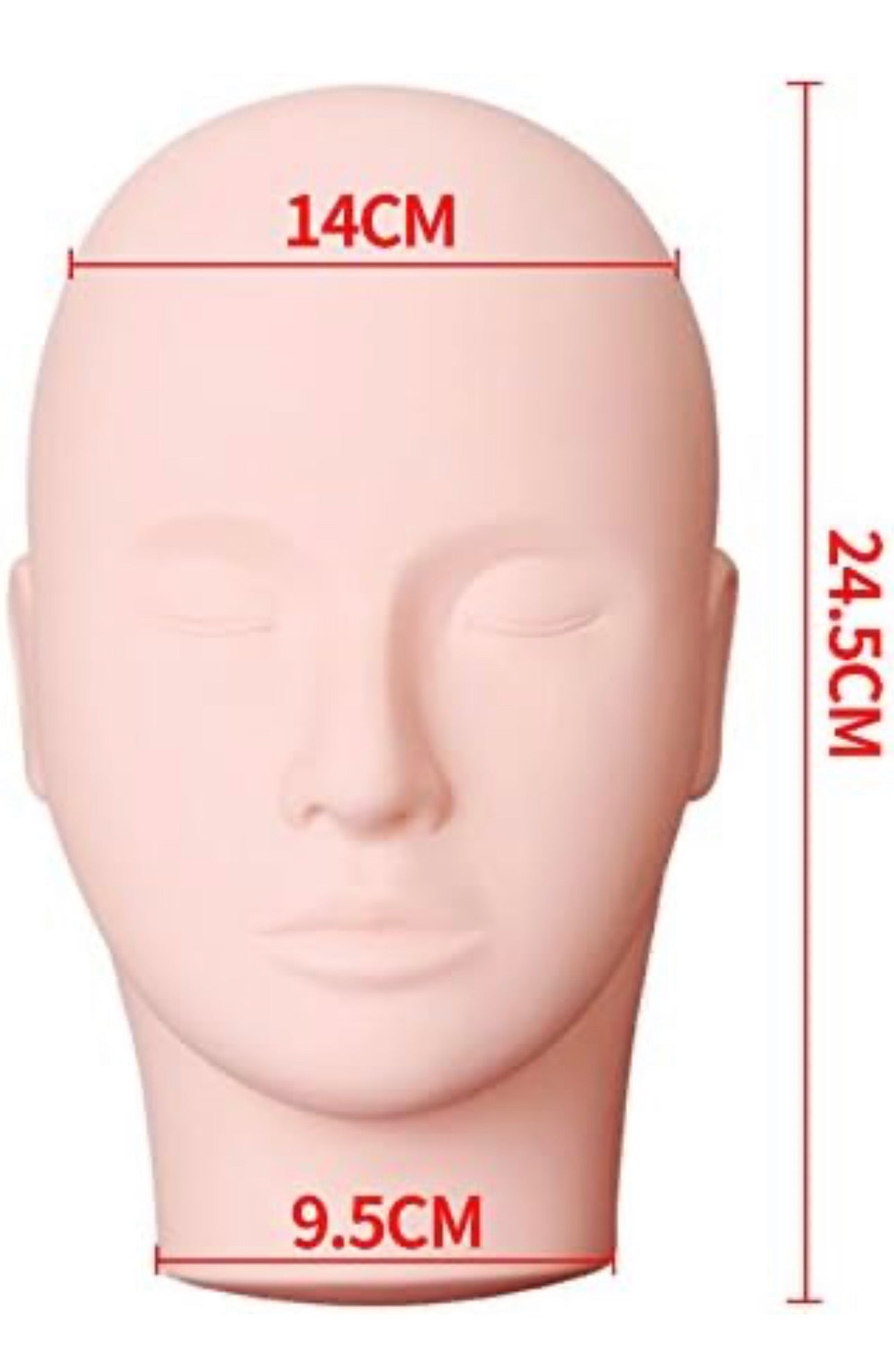 Cosmetology Mannequin Doll Face Head